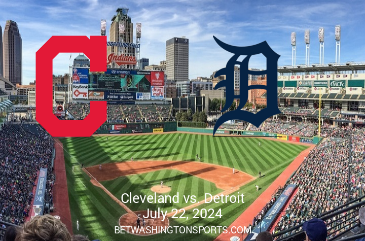 Matchup Overview: Detroit Tigers vs. Cleveland Guardians – July 22, 2024, at Progressive Field